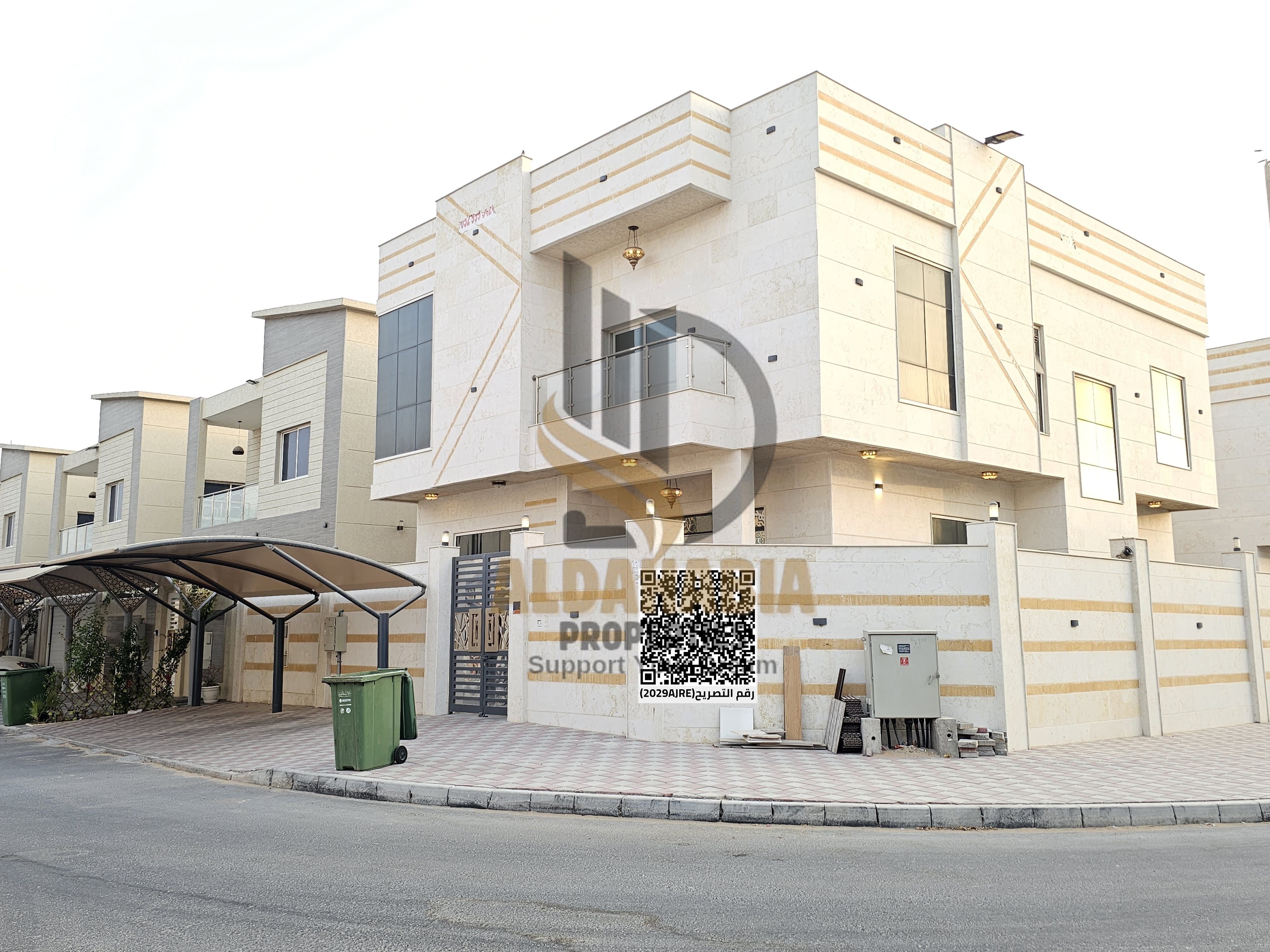Corner Villa for Rent – Two-Street Corner | Al Yasmeen A luxurious corner villa is available for rent in Al Yasmeen, located on a two-street corner