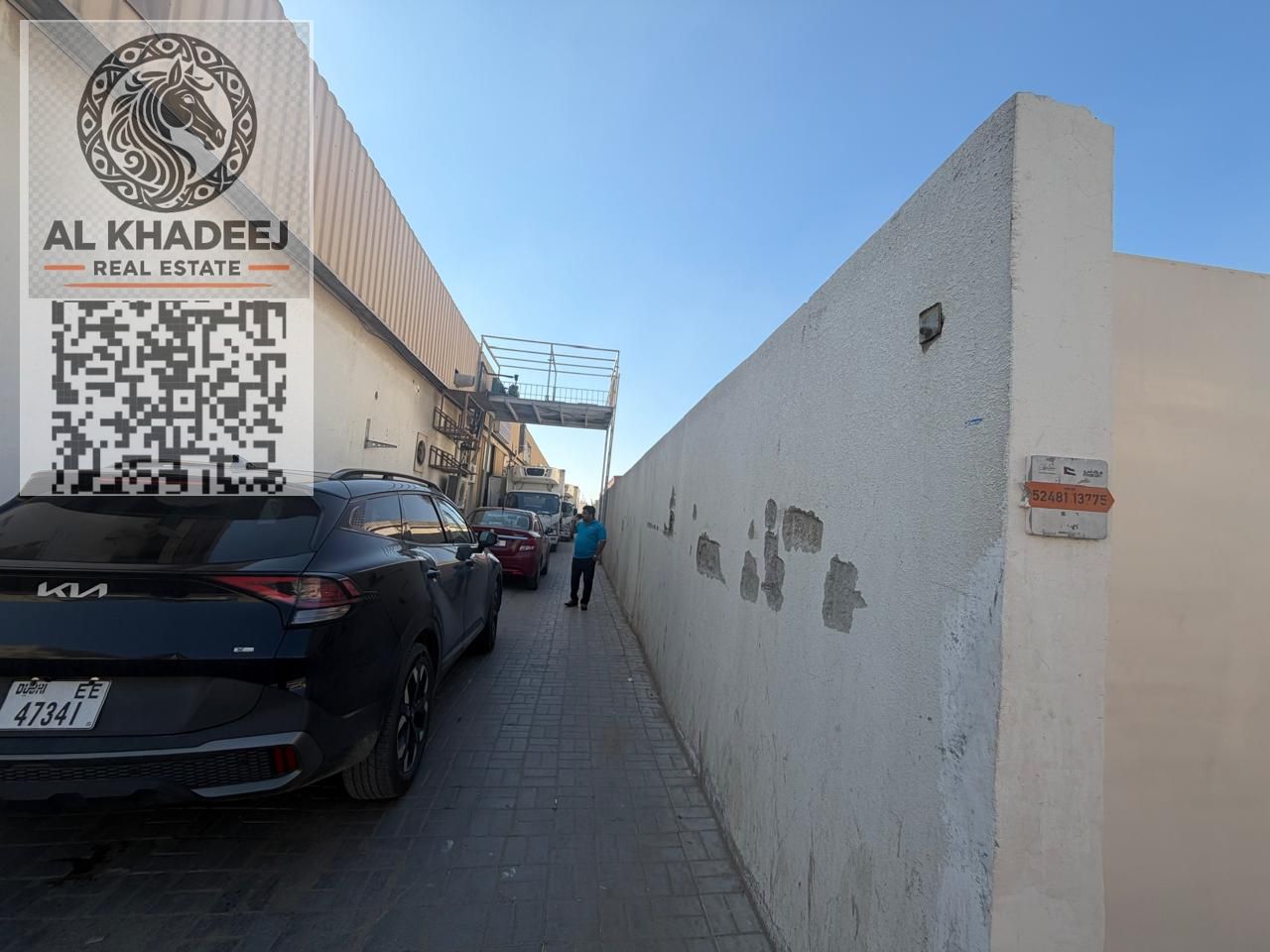 Investment property in Al Jurf 1 near China Mall. Includes 60 labour rooms + 12 sheds, fully rented. Plot 43,593 sq ft. Price AED 15.7M negotiable.