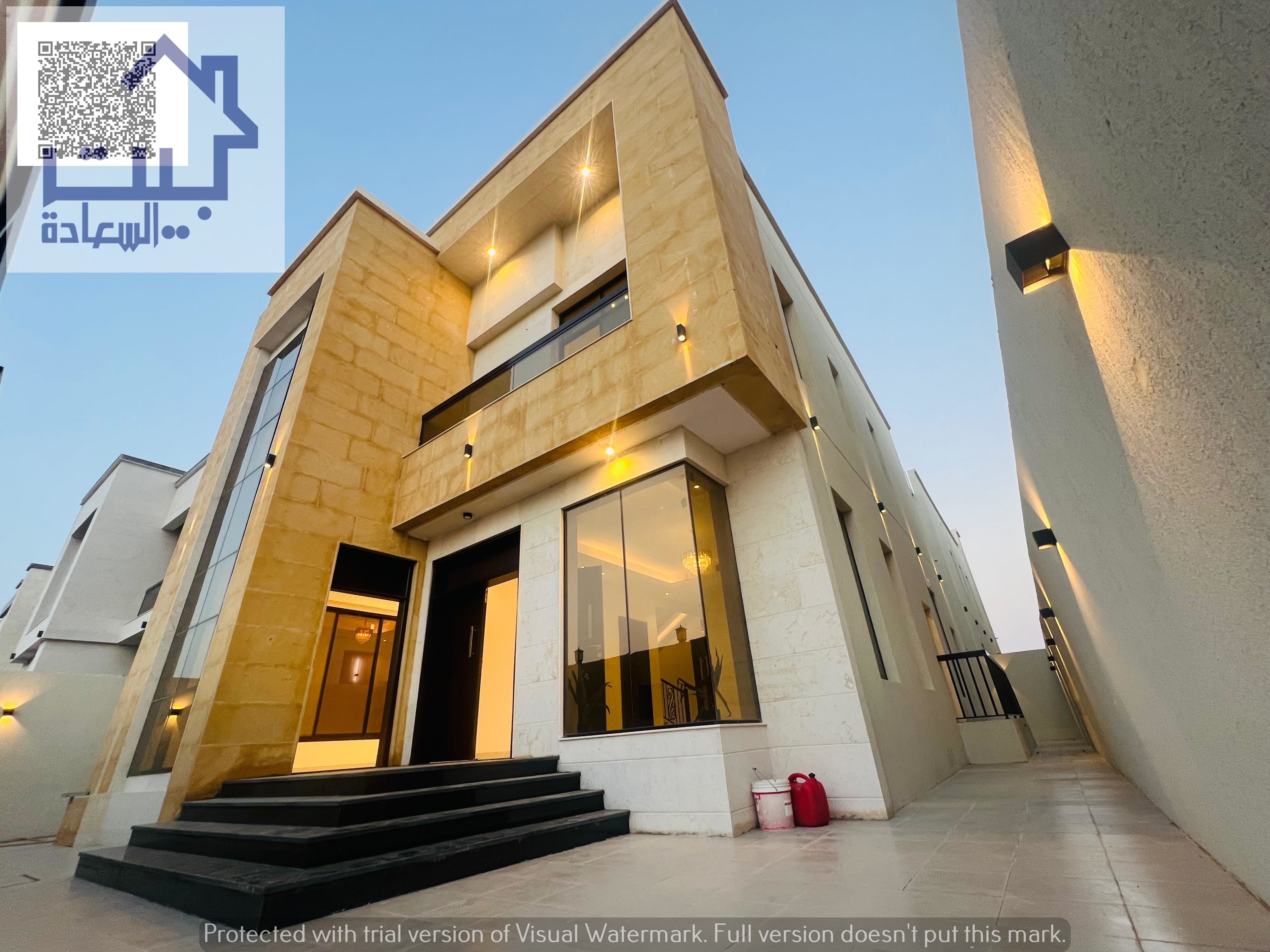 For sale: a luxury villa in Al Yasmeen, Ajman, deluxe finishing, spacious areas, very close to services and near Sheikh Mohammed bin Zayed Road.