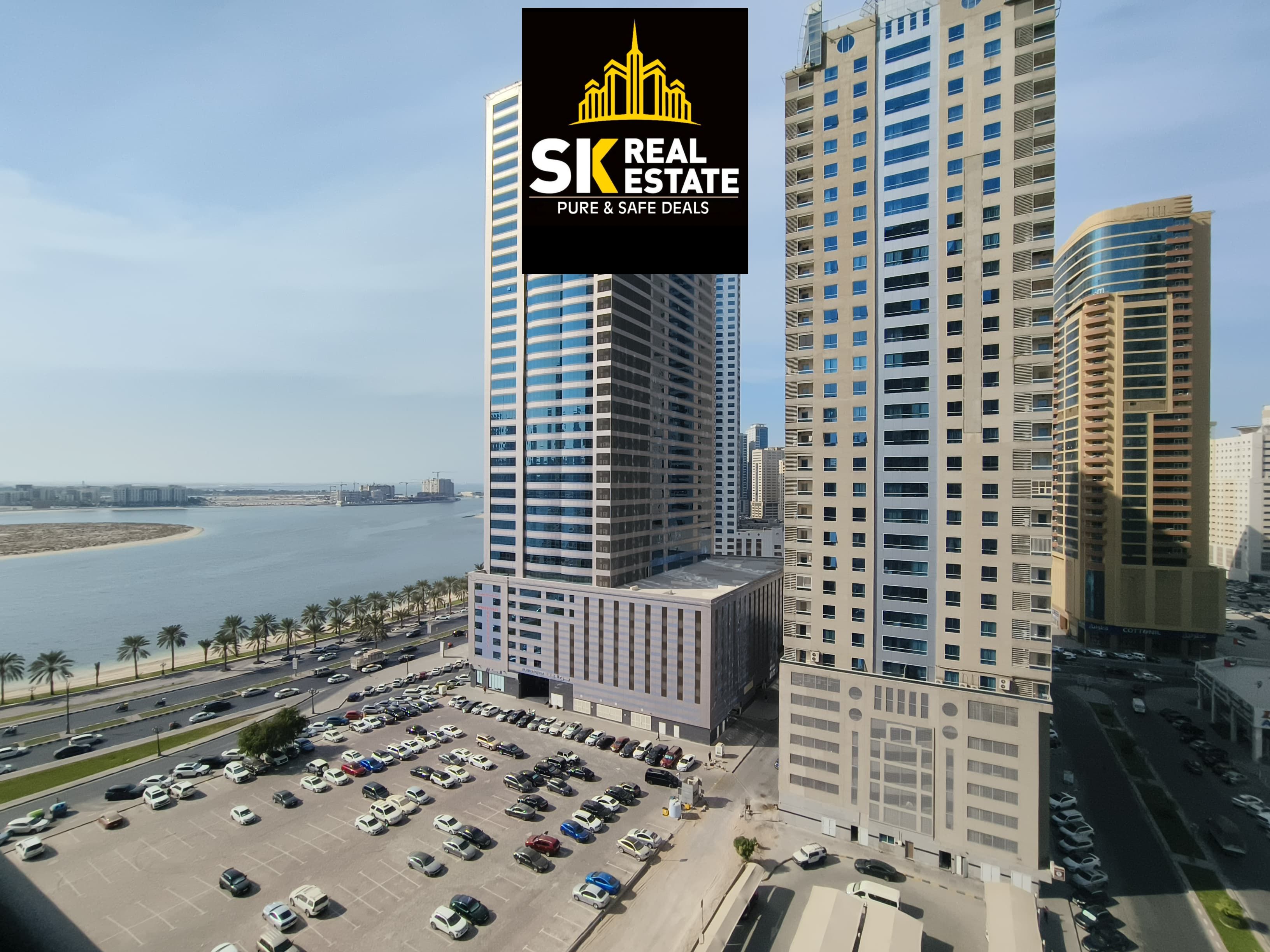 LUXURY 1BHK APARTMENT+CHILLER FREE+GYM -SWIMMING POOL -KIDS PLAYING AERIA FREE EASY EXIT TO DUBAI