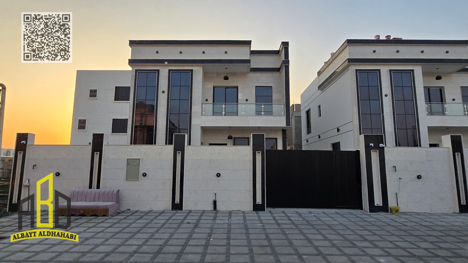 Villa for sale, including registration and ownership fees, top-quality finishes, close to all services.