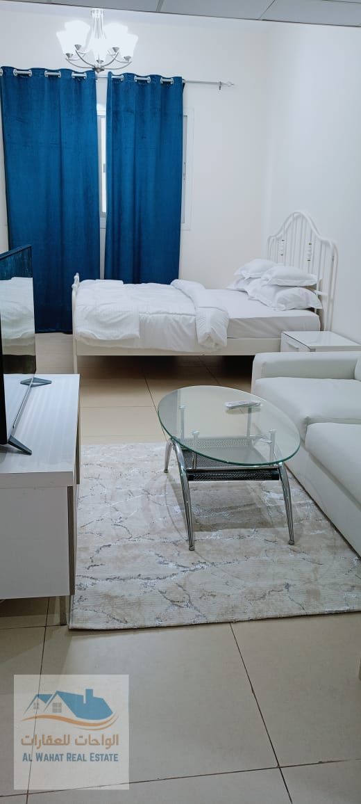 Furnished Studio Apartment for Monthly Rent – Ajman Second Tenant Location: Al Yasmin Towers – Al Jurf 2 Opposite City Centre Ajman Features: *