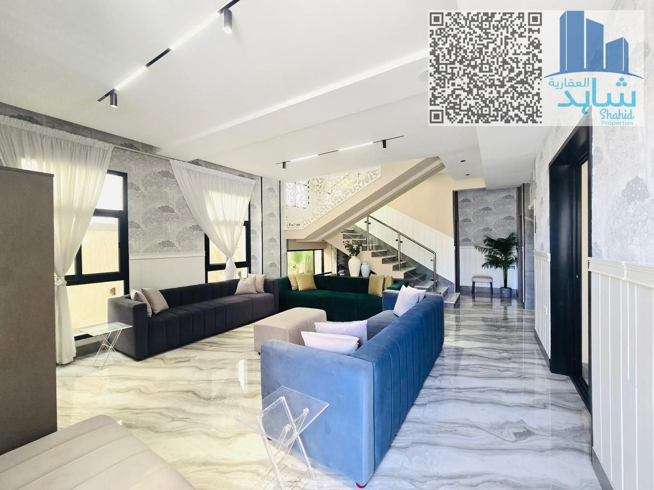 EXCLUSIVE LUXURY VILLA | 05 MASTER BEDROOMS | FULLY FURNISHED | FOR RENT | AL BAHIA, AJMAN