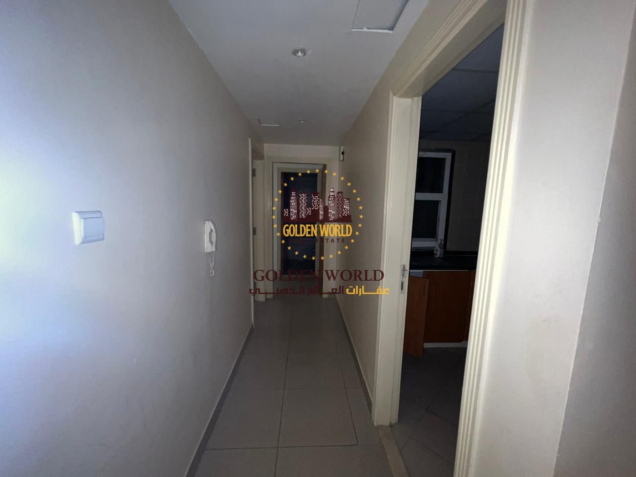 2BR apartment with living room and balcony in Al Nahda Sharjah, master bedroom, 2 baths, wardrobes, closed view. Rent 48,000 AED.