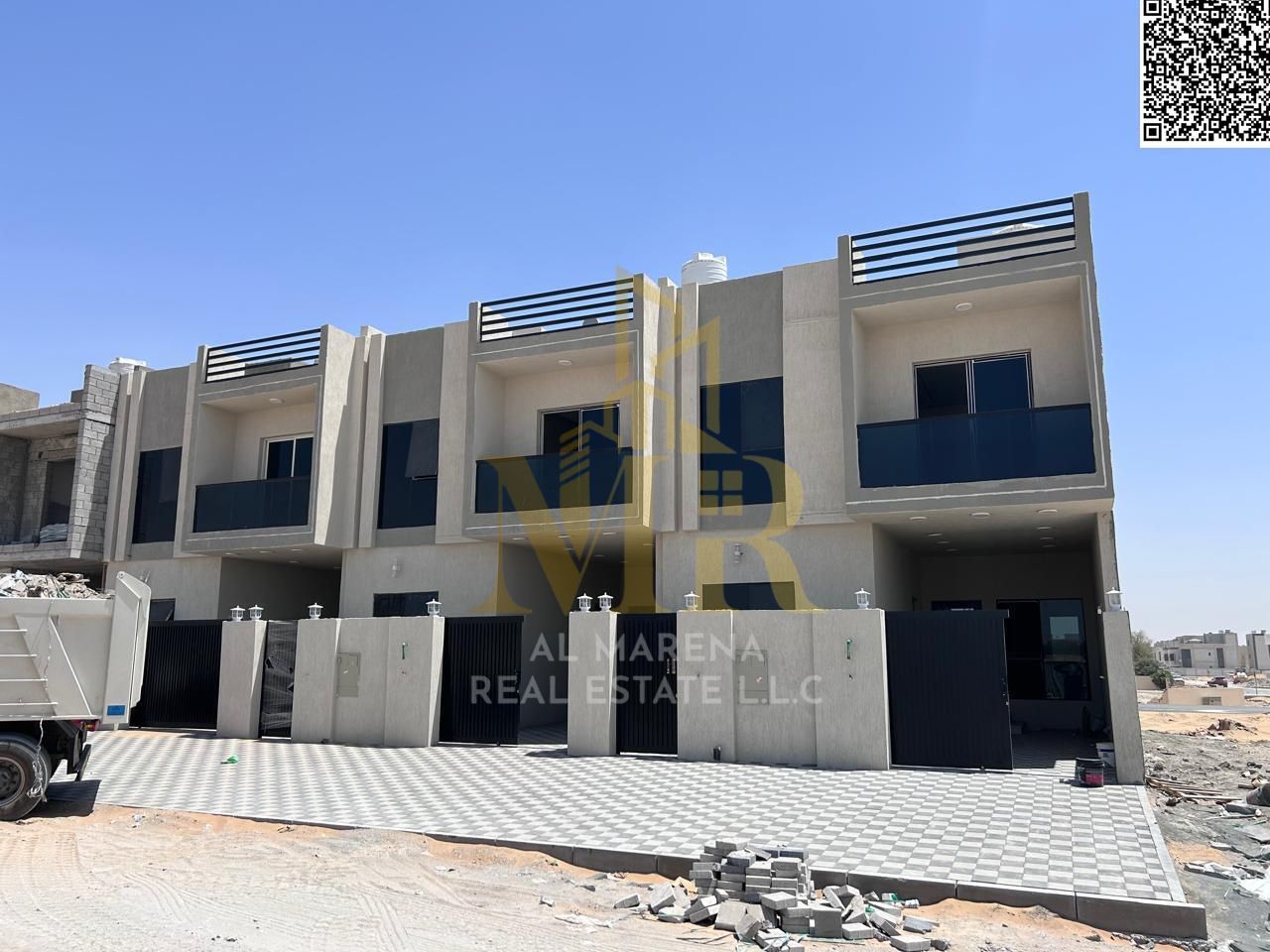 Luxury super deluxe villa for sale in Al Helio 2 area, Ajman, price including registration and ownership fees