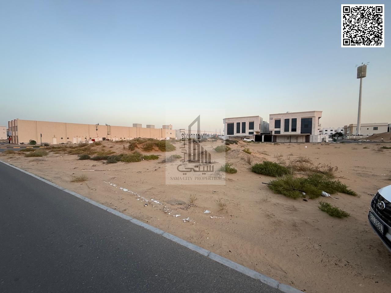 For sale: Residential/commercial land plot on Sheikh Mohammed Bin Zayed Road, freehold ownership for all nationalities.