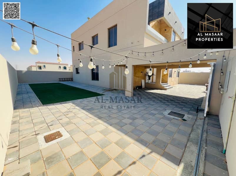 An opportunity to own a villa fully equipped with air conditioning, electricity, and water, close to all services, with luxurious designs, ready to mo