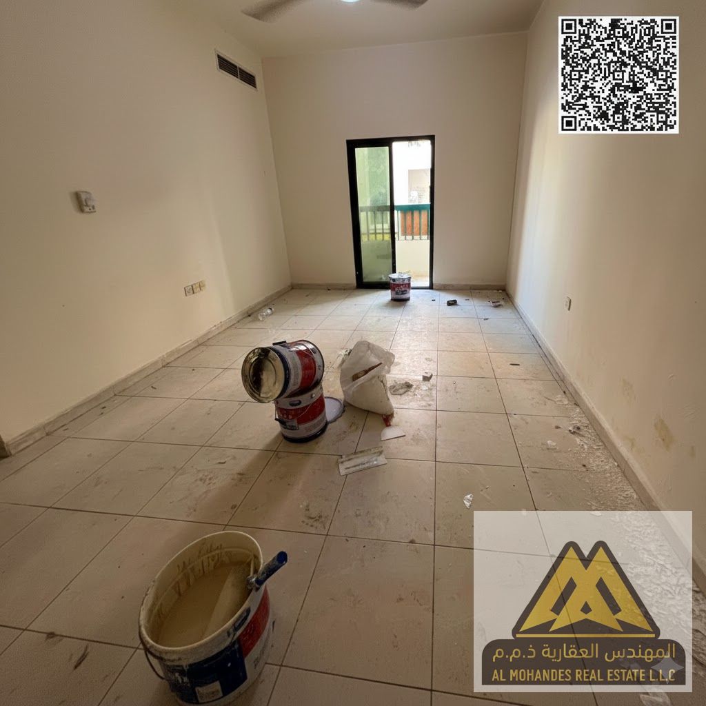 Competitive price in Ajman, only 22,000 AED for a one-bedroom apartment | Flexible payment plans in 4 or 6 installments | Security deposit: AED 2,000