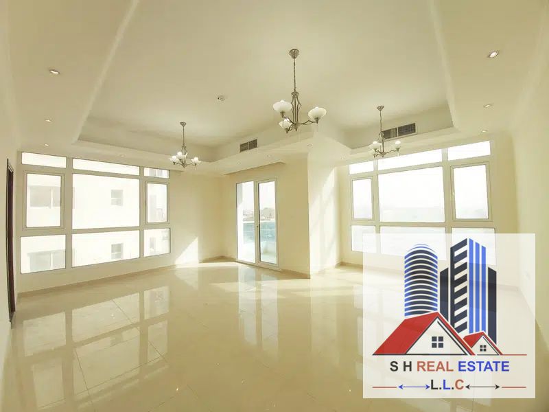 OPEN VIEW LIKE A NEW SPACIOUS 3 BEDROOM HALL PLUS GYM , SWIMMING POOL AND PARKING ONLY IN 105K