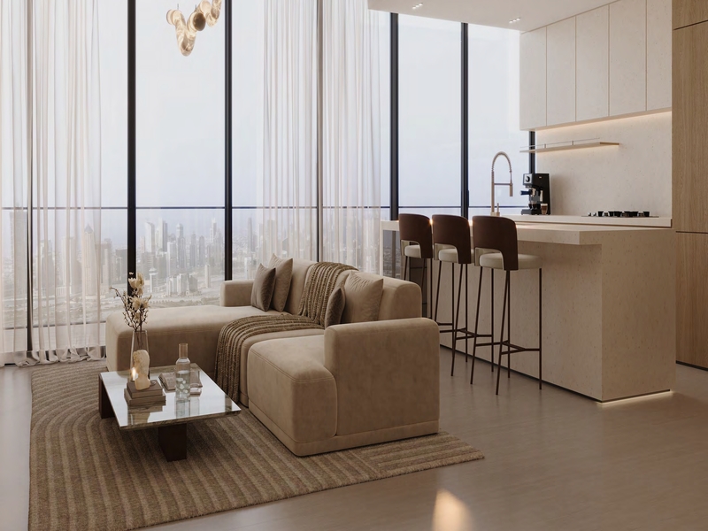 BINGHATTI HAVEN | MODERN 2BR | PANORAMIC