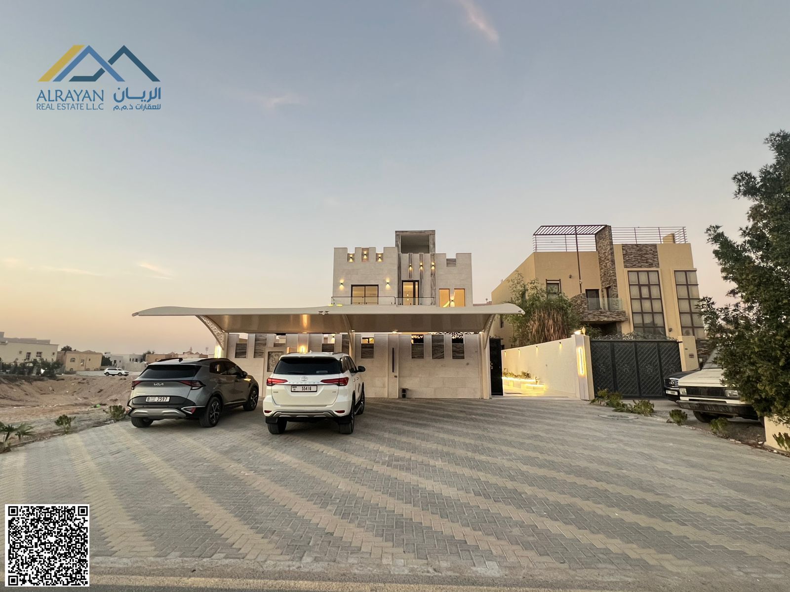 Luxury Villa for Sale in a Strategic Location in Al Muwaihat 1 – Ajman