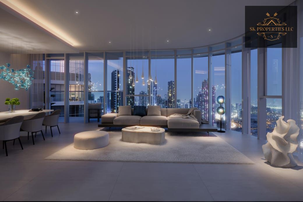 Luxury Fully Furnished 3 BHK Off-Plan Apartment with Stunning Lake View for Sale | 3,286 Sqft | Premium Waterfront Living | Joud Tower, Al Mamza
