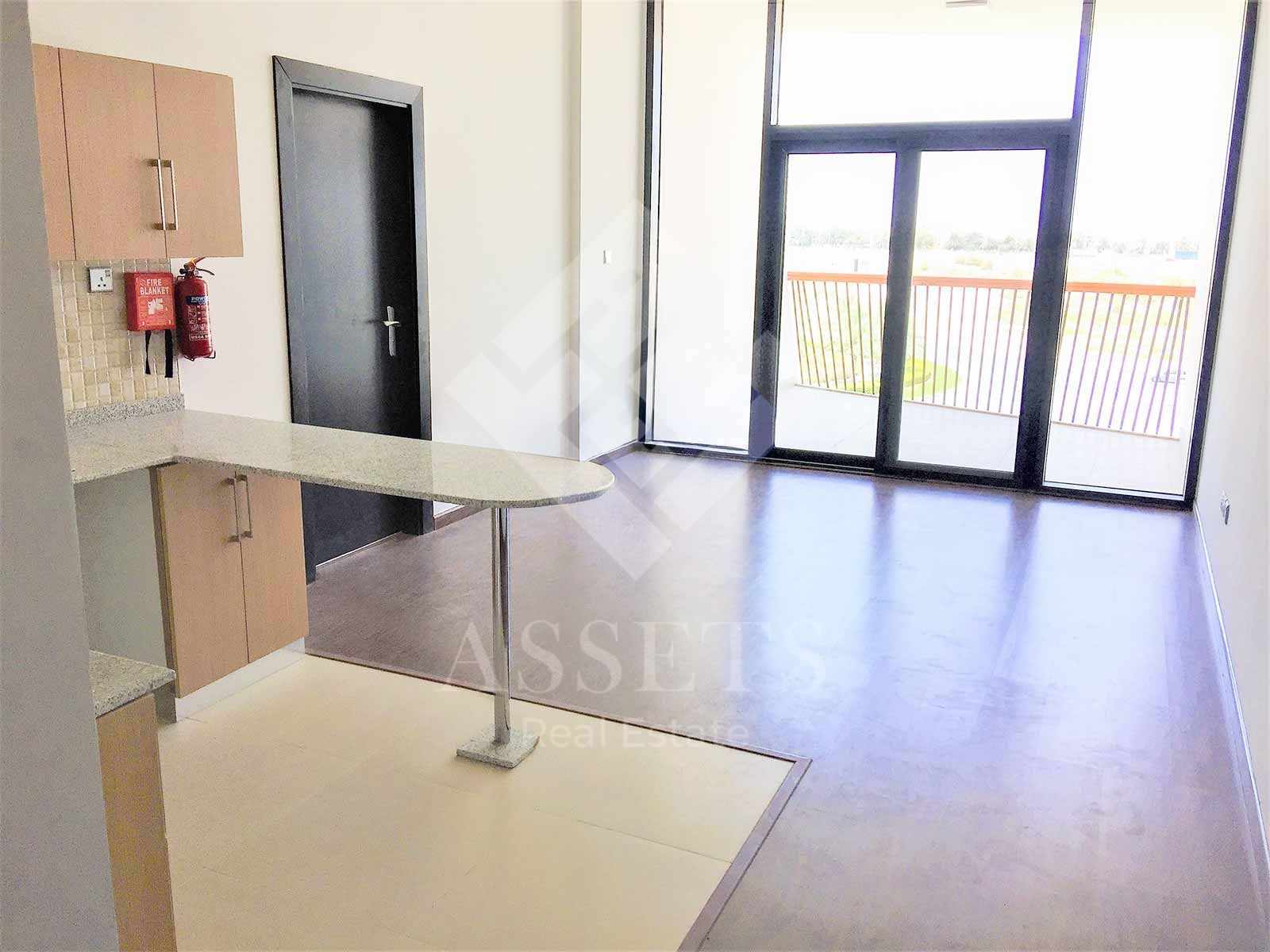 Modern Studio in Binghatti Views | With Balcony