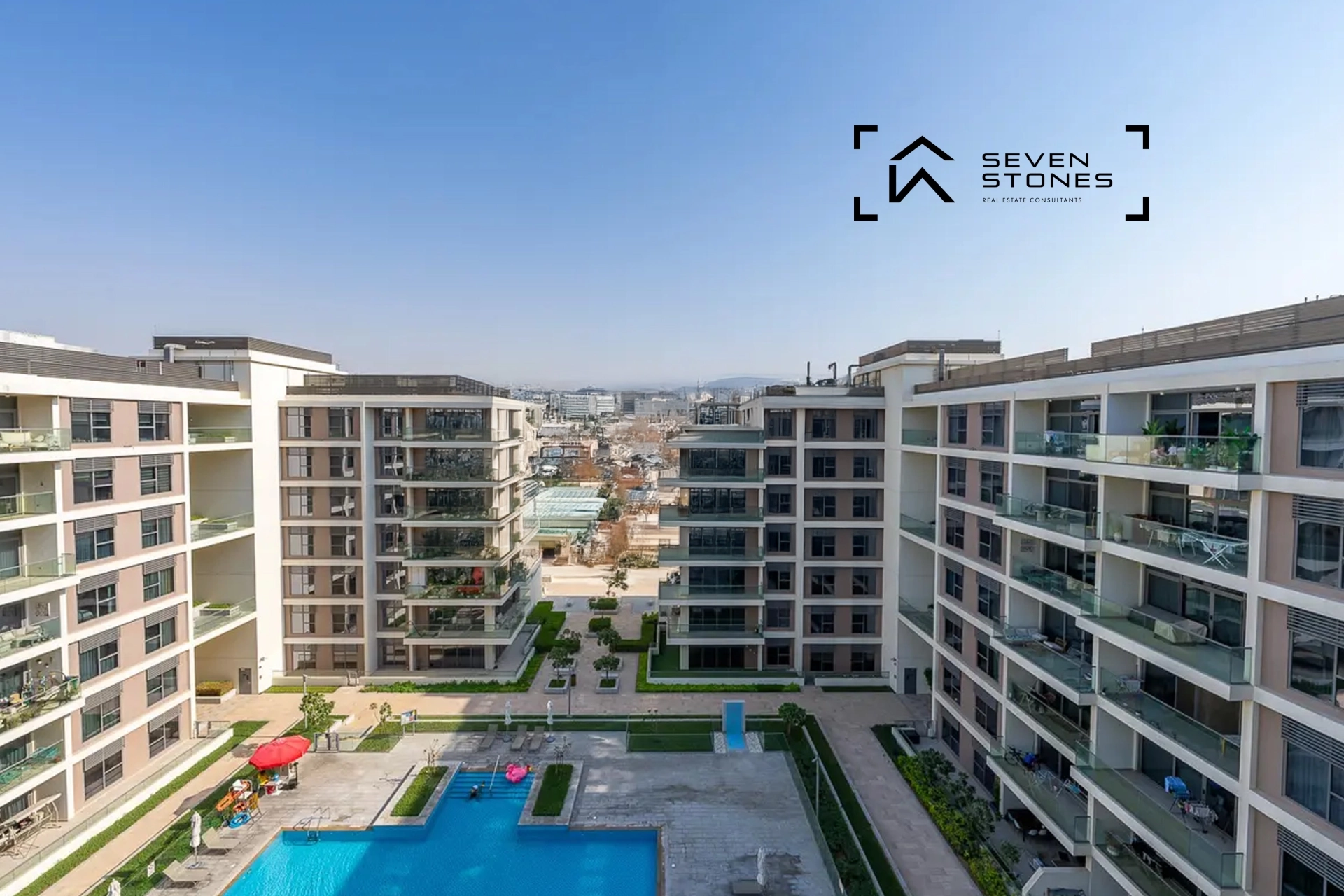 Ready to Move-in | Full Pool View | Big Balcony