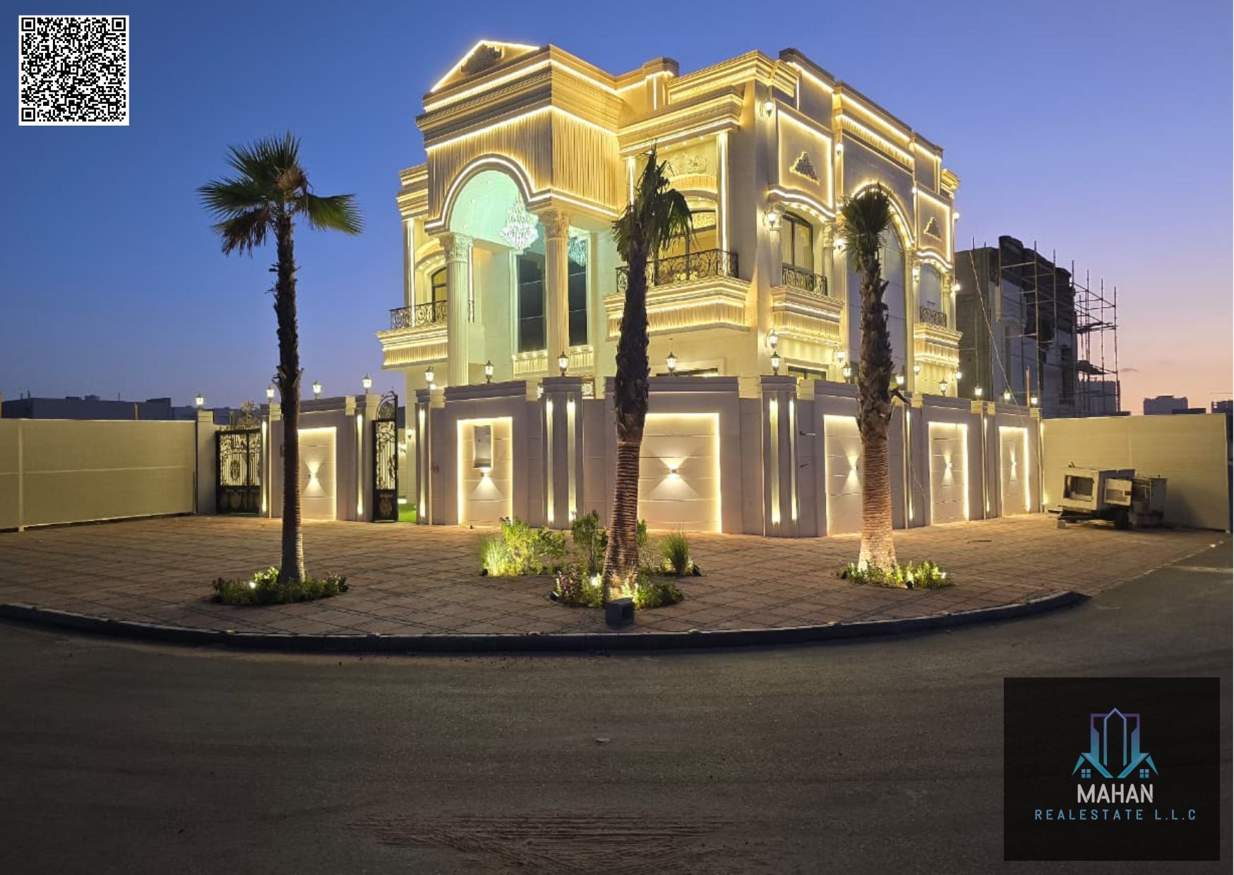 Super Deluxe Classic Corner Villa for Sale | Prime Location | 5 Master Bedrooms & Large Setback | Al Helio 2