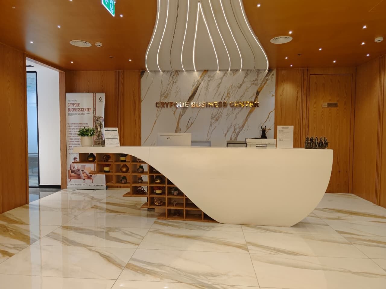Plug In. Power Up. Prosper in Crypque Premium Offices | Few Steps Business bay metro