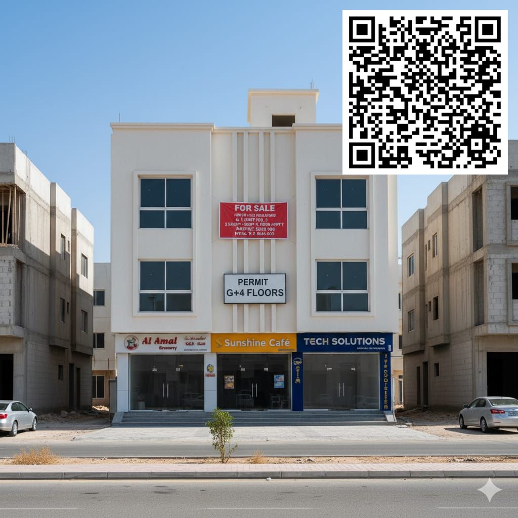 Commercial Building for Sale – Al Rawda 3, Ajman A prime investment opportunity to own a commercial building in a strategic location at Al Rawda