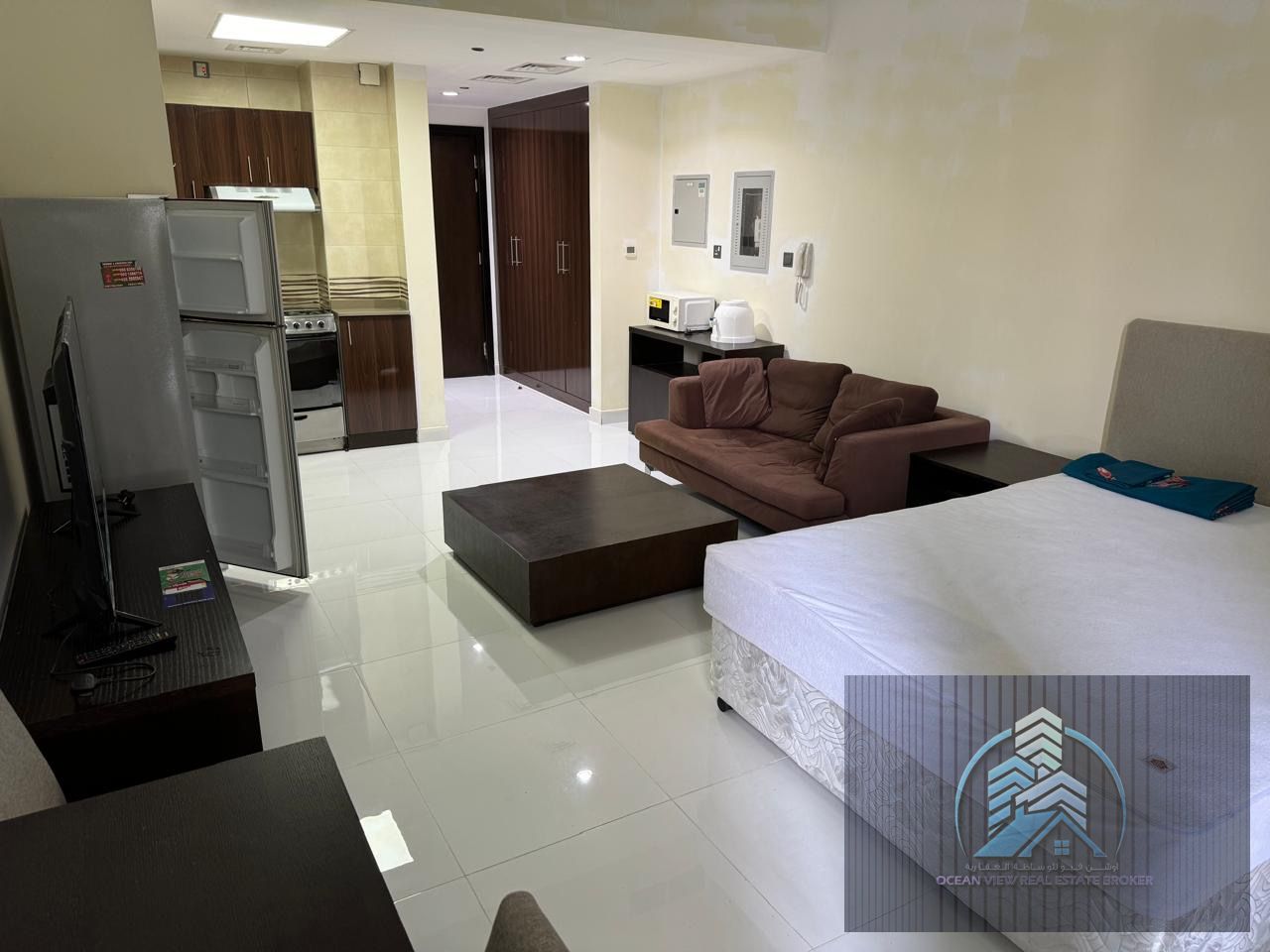 FULLY FURNISHED STUDIO APARTMENT / LIKE NEW BUILDING