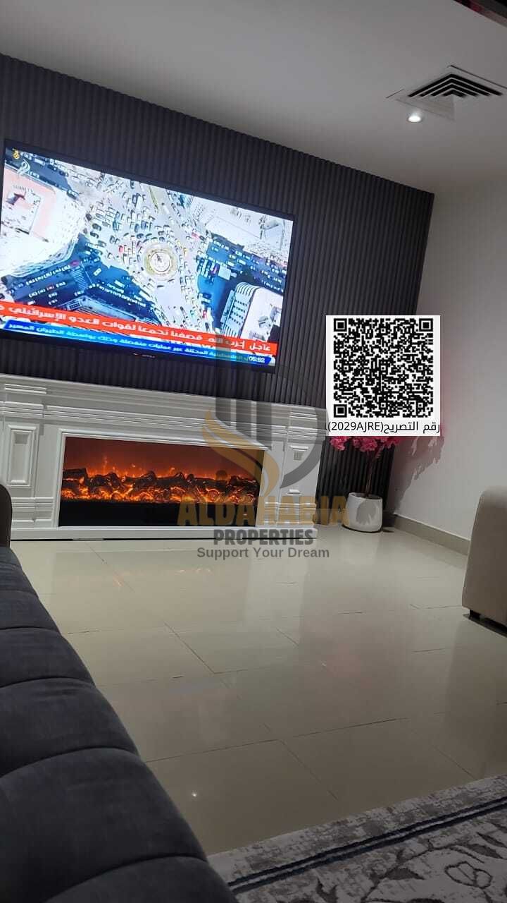 Two-Bedroom Apartment with Spacious Living Room for Sale – Horizon Towers, Ajman