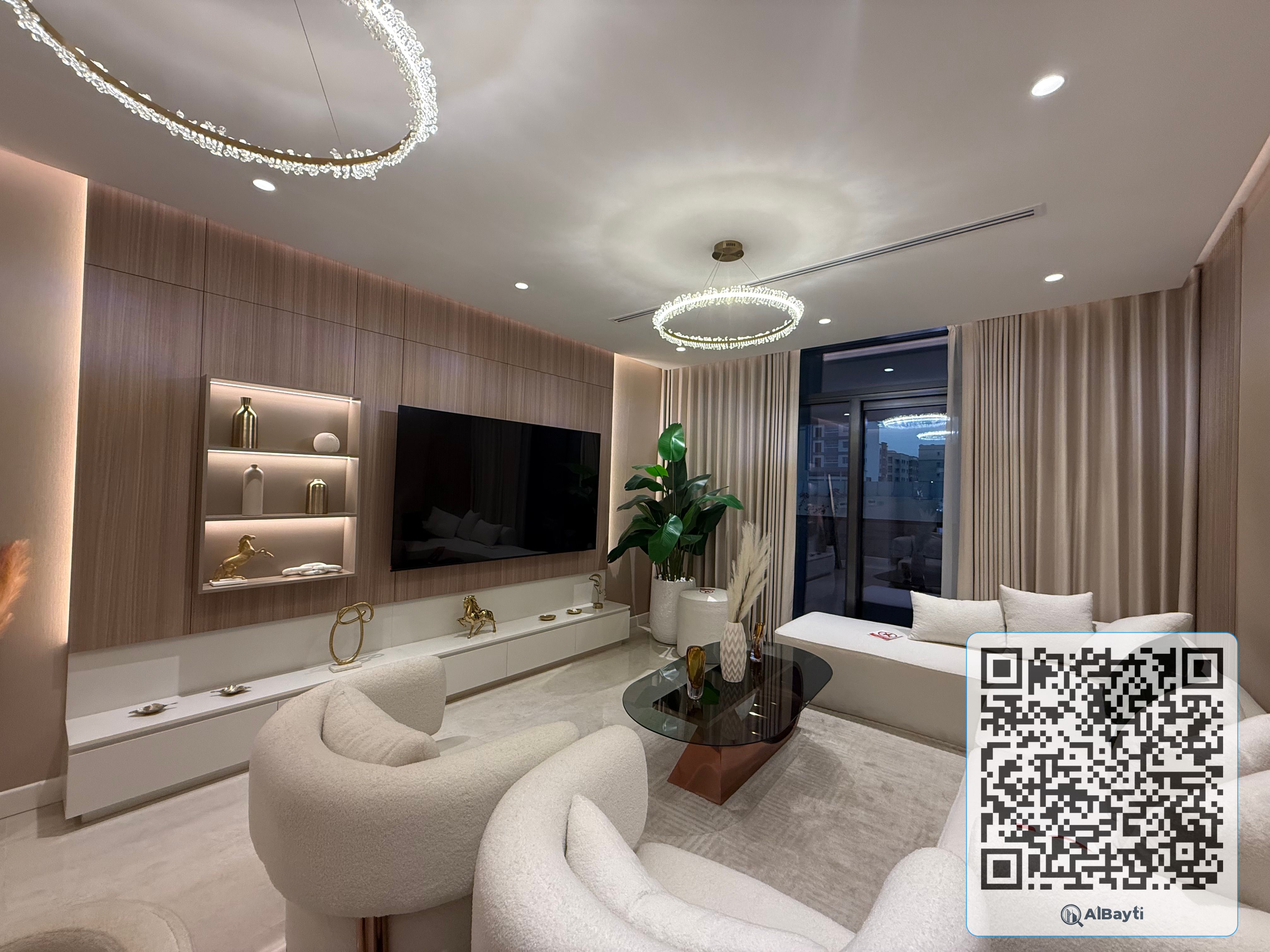 Tiger Downtown Ajman – Luxury 1-Bedroom Apartment | Prime Lagoonfront Living