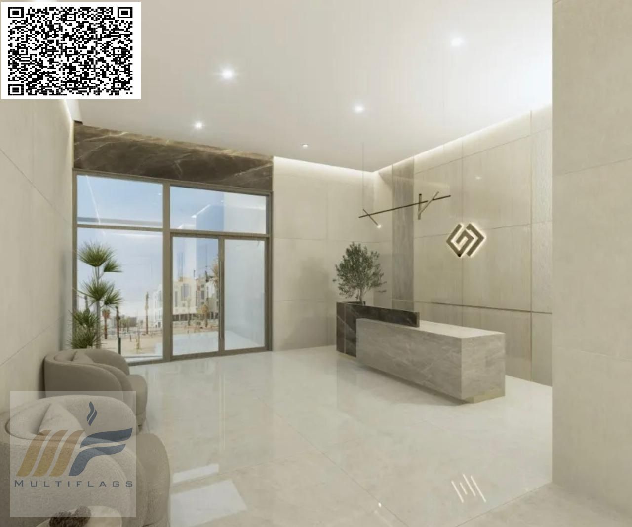 Just Pay 30,000 Down Payment and Book Your Own Specious One Bedroom with Balcony Apartment in 7 Years Installment From Developer Free Hold