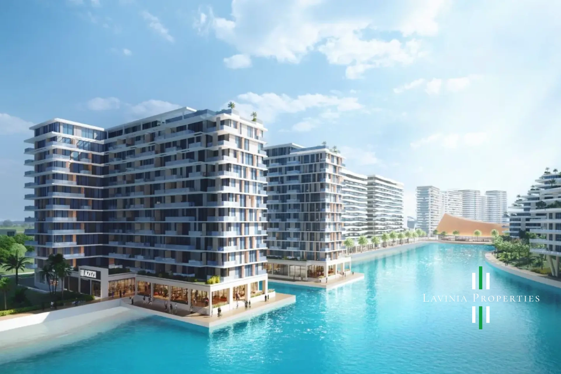 Waterfront Luxury Living|Azizi Venice Lagoon Views