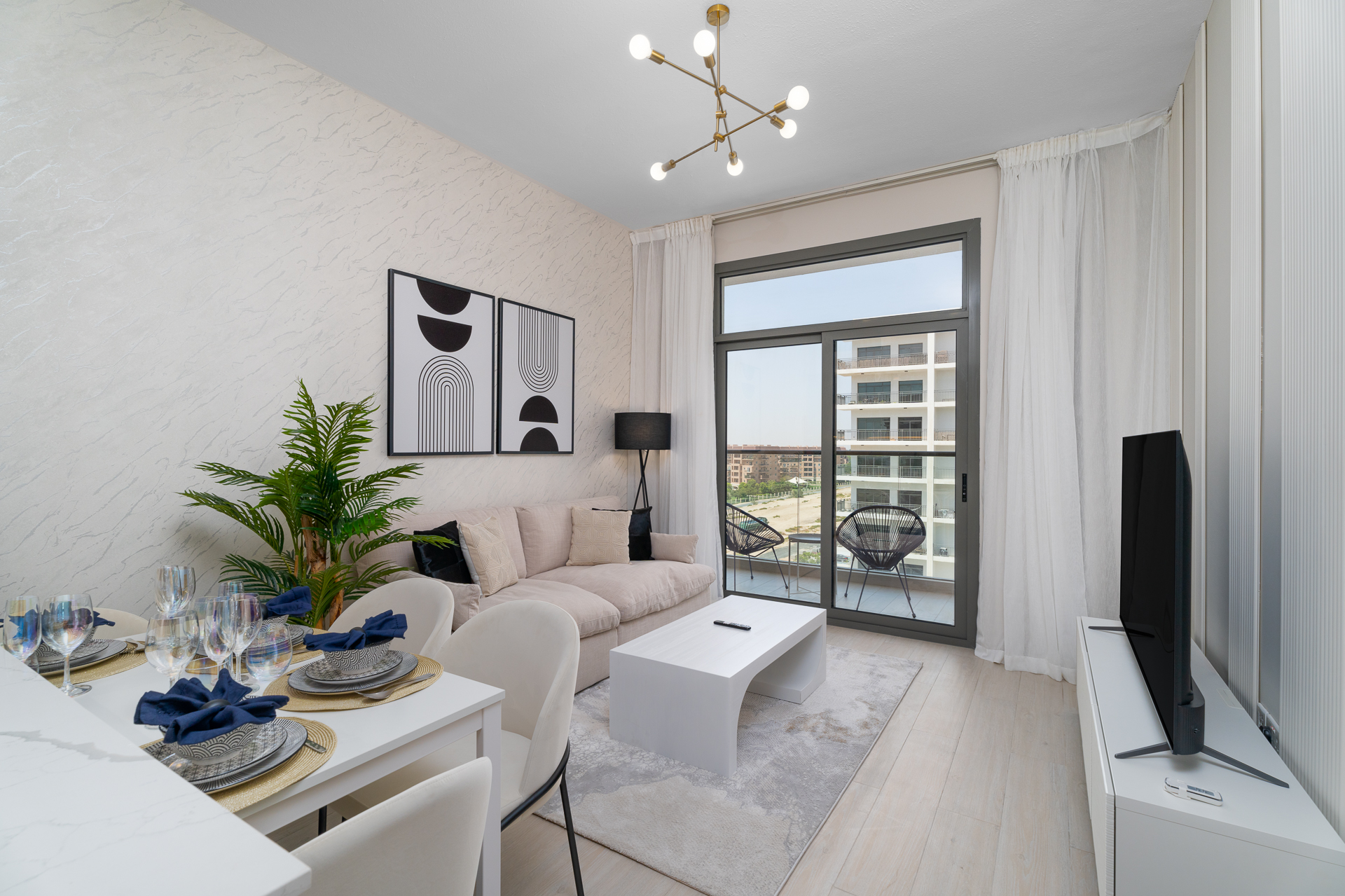 Serenity in Laya Heights: Deluxe 1BR Apt