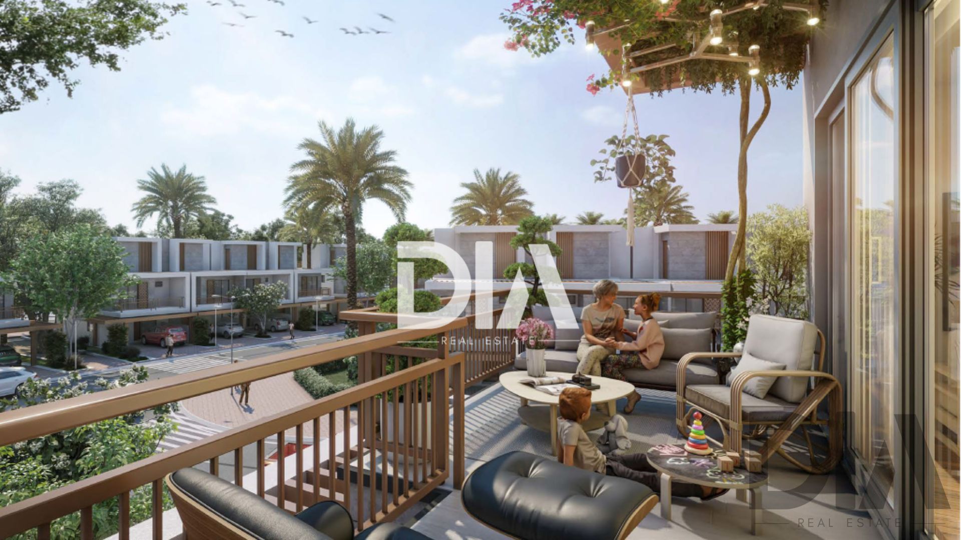 4BR Townhouse | DAMAC Hills 2 | VIOLET Cluster | Q2 2026 | AED2.3M