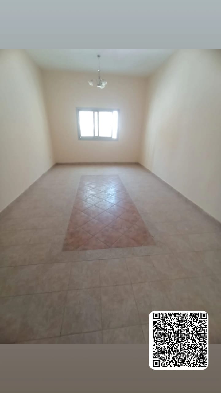 For annual rent: Two bedrooms, living room, and balcony in Al Rashidiya 1, Ajman.
