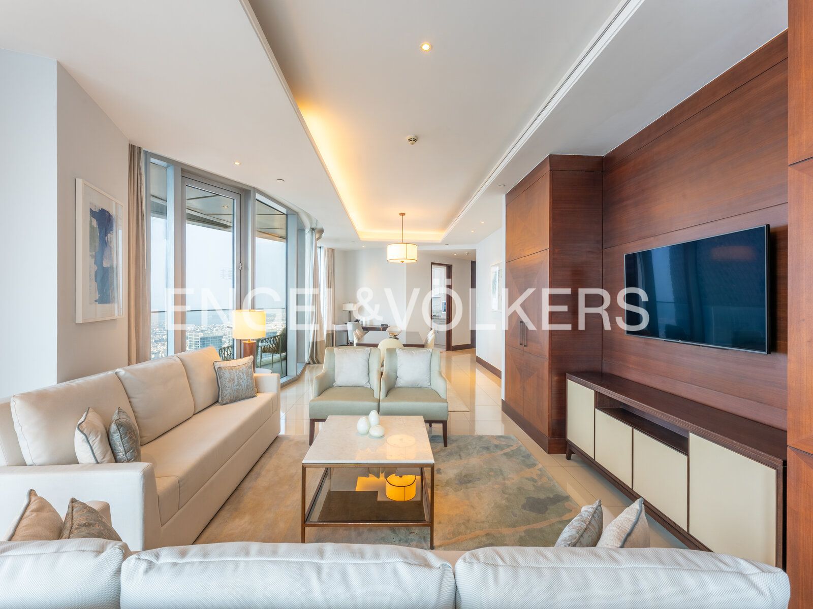 4Bed + Maid | High Floor | Burj Khalifa View