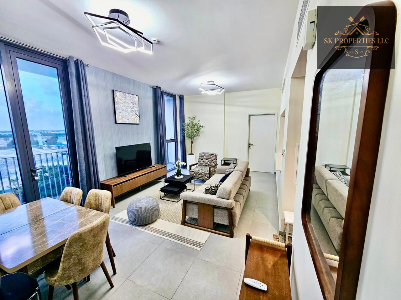 Fully Furnished 2 BHK Apartment for Rent in Boulevard 3, Aljada – Sharjah | Modern Lifestyle | Prime Location | All Amenities | 1,300 SQFT