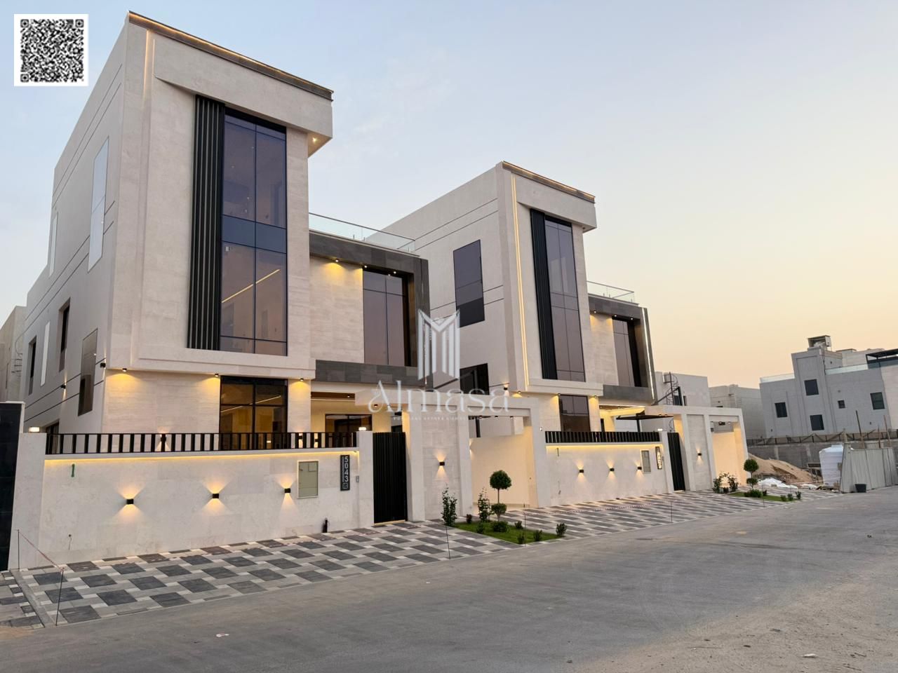 Luxury Villa for Sale in Al Yasmeen – Ajman | 5 Master Bedrooms | AED 2,050,000 (Negotiable) | BUA 4000 sq. ft