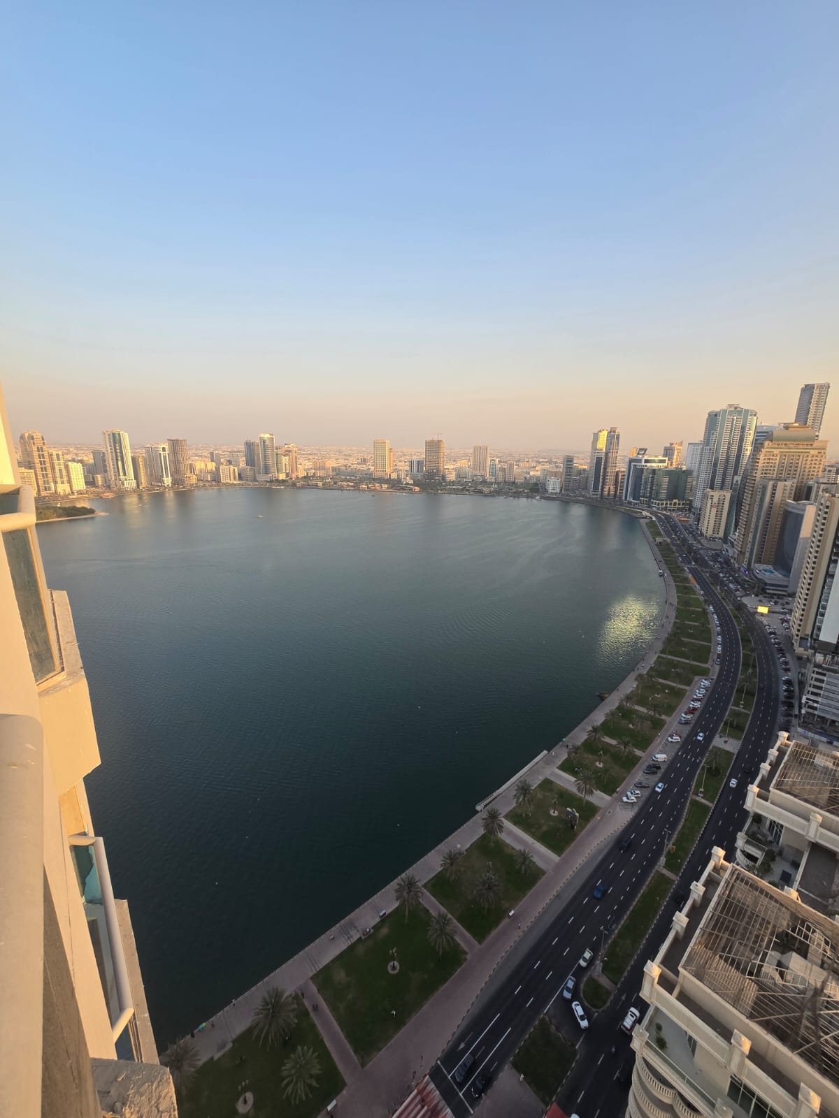 2BR hall apartment with maid’s room in Al Majaz 3, first tenant, landlord AC, free gym & pool, free parking, 4 or 6 cheques2BR hall apartment with mai