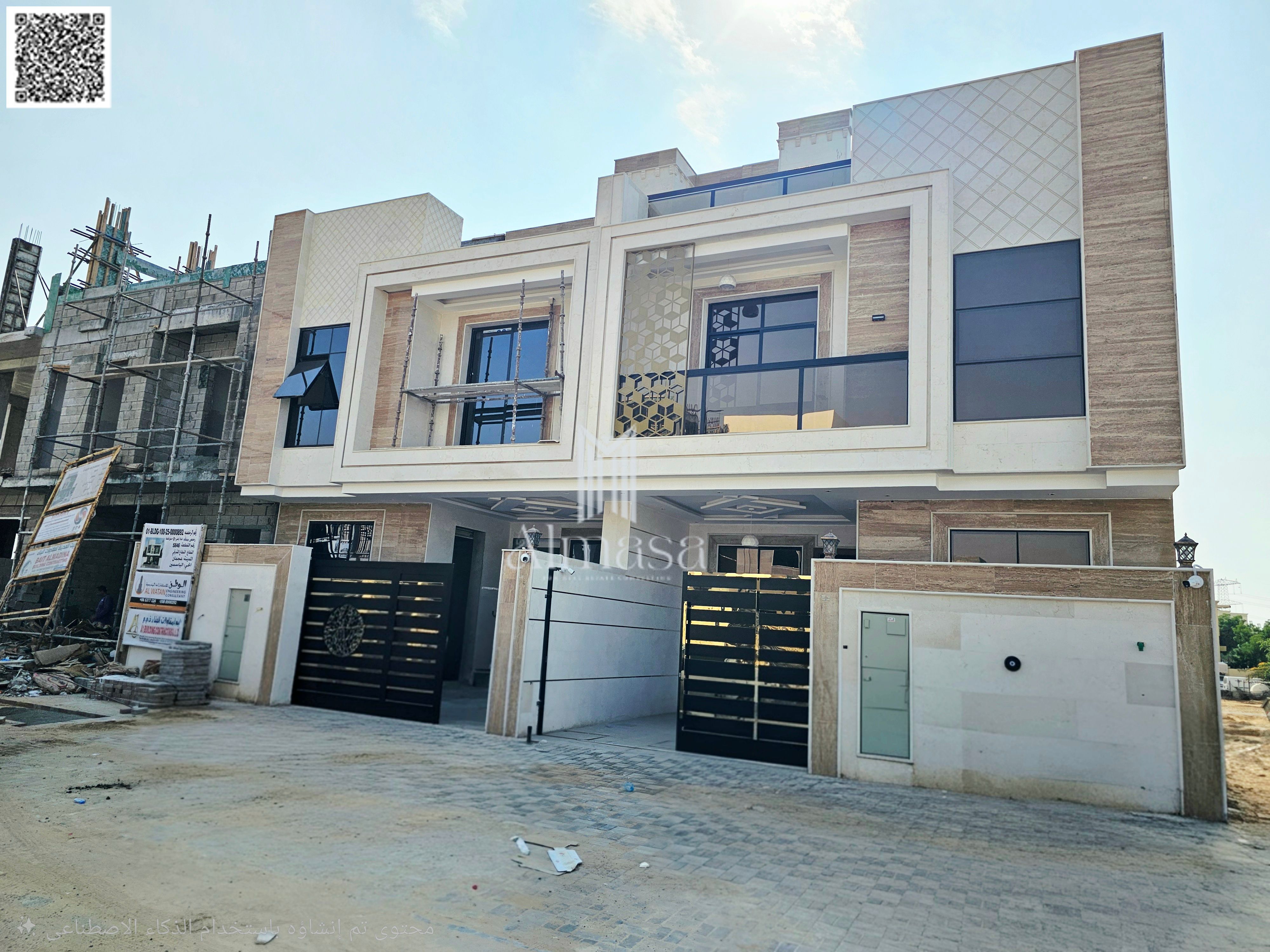 Modern villa with very luxurious finishing (including registration fees, water and electricity)