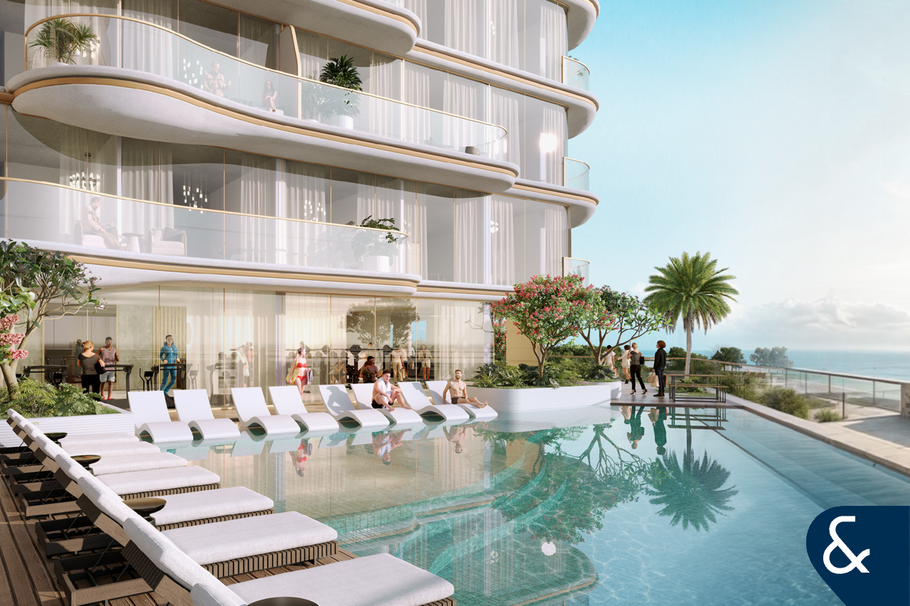 Beach Walk Residences | Furnished 1BR+Study