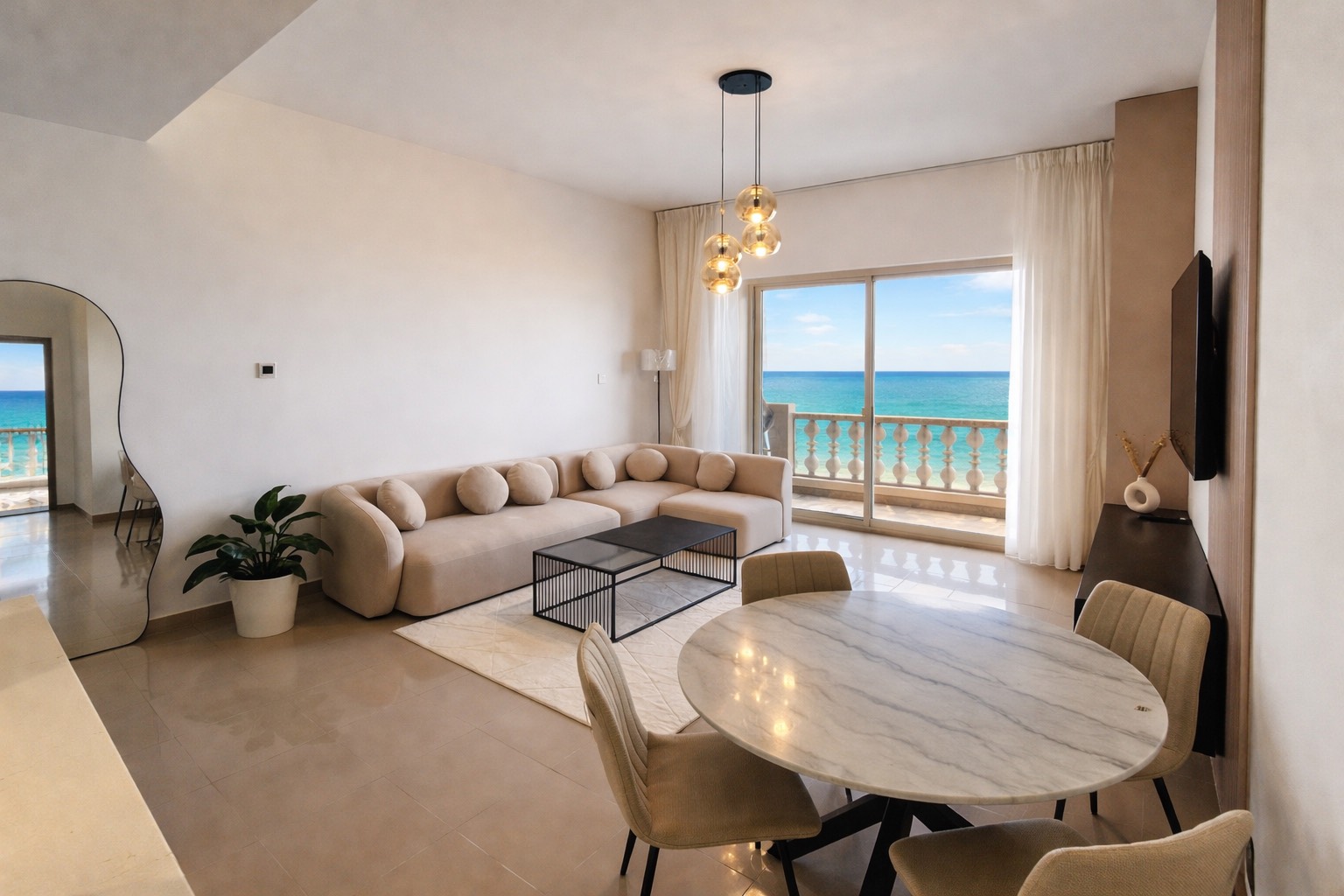 Upgraded 2BR | Full Sea View, Modern Design & Ready to Move