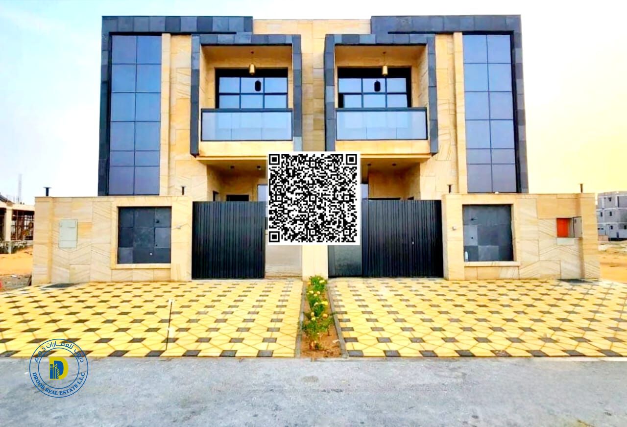 For sale: Unmissable opportunity! 5-bedroom townhouse, registration fees included, in Al Helio 2, Ajman. Bank financing. Freehold
