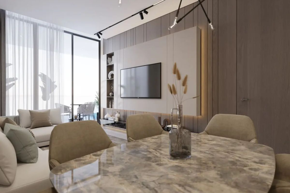 1BR HIGH FLOORLUXURY PRIVATE POOL Barari Views