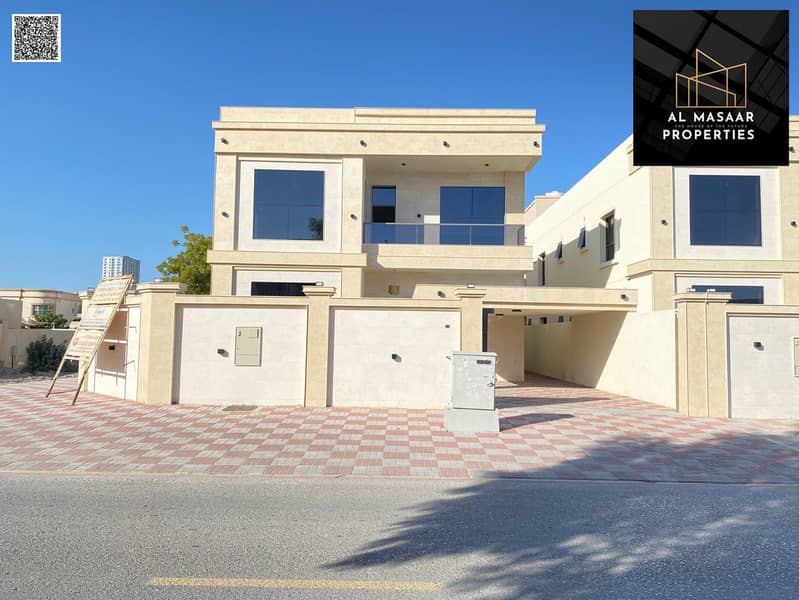 Luxury villa for sale in Al Rawda – spacious and modern design, 5000 sq ft | Freehold ownership for all nationalities | Super deluxe finishing