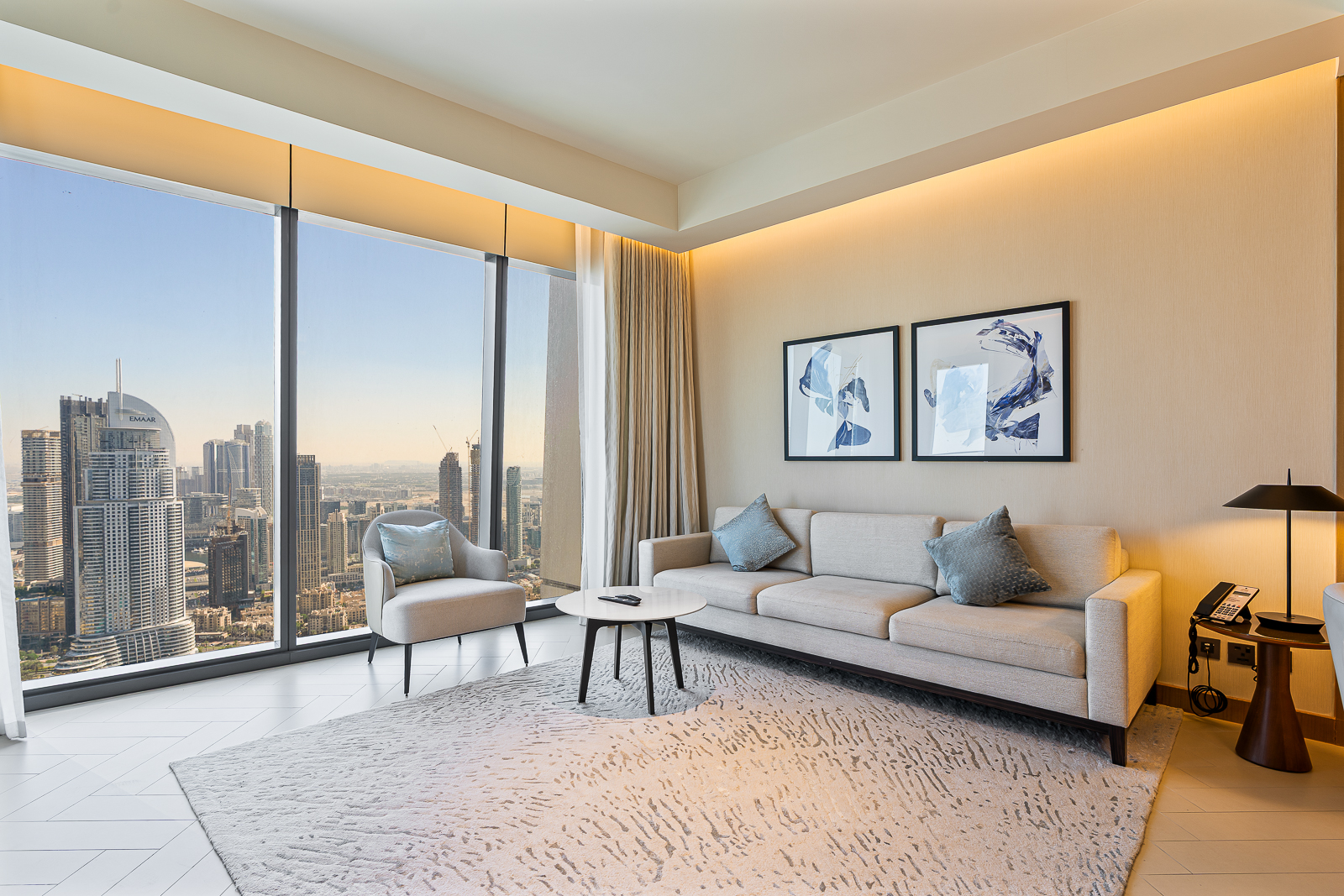 Prestige 3Bed with Full Iconic Burj Khalifa Views | Furnished | Flexible term