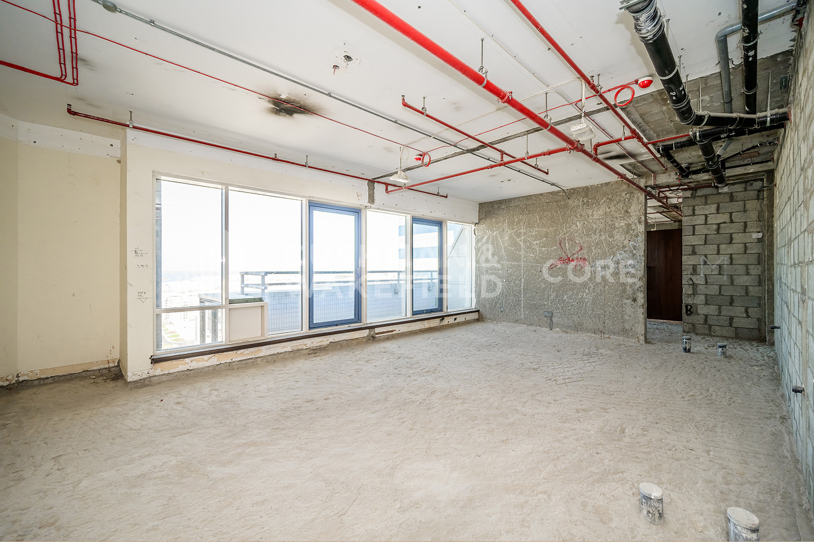 High Floor | Full Floor Shell and Core Office