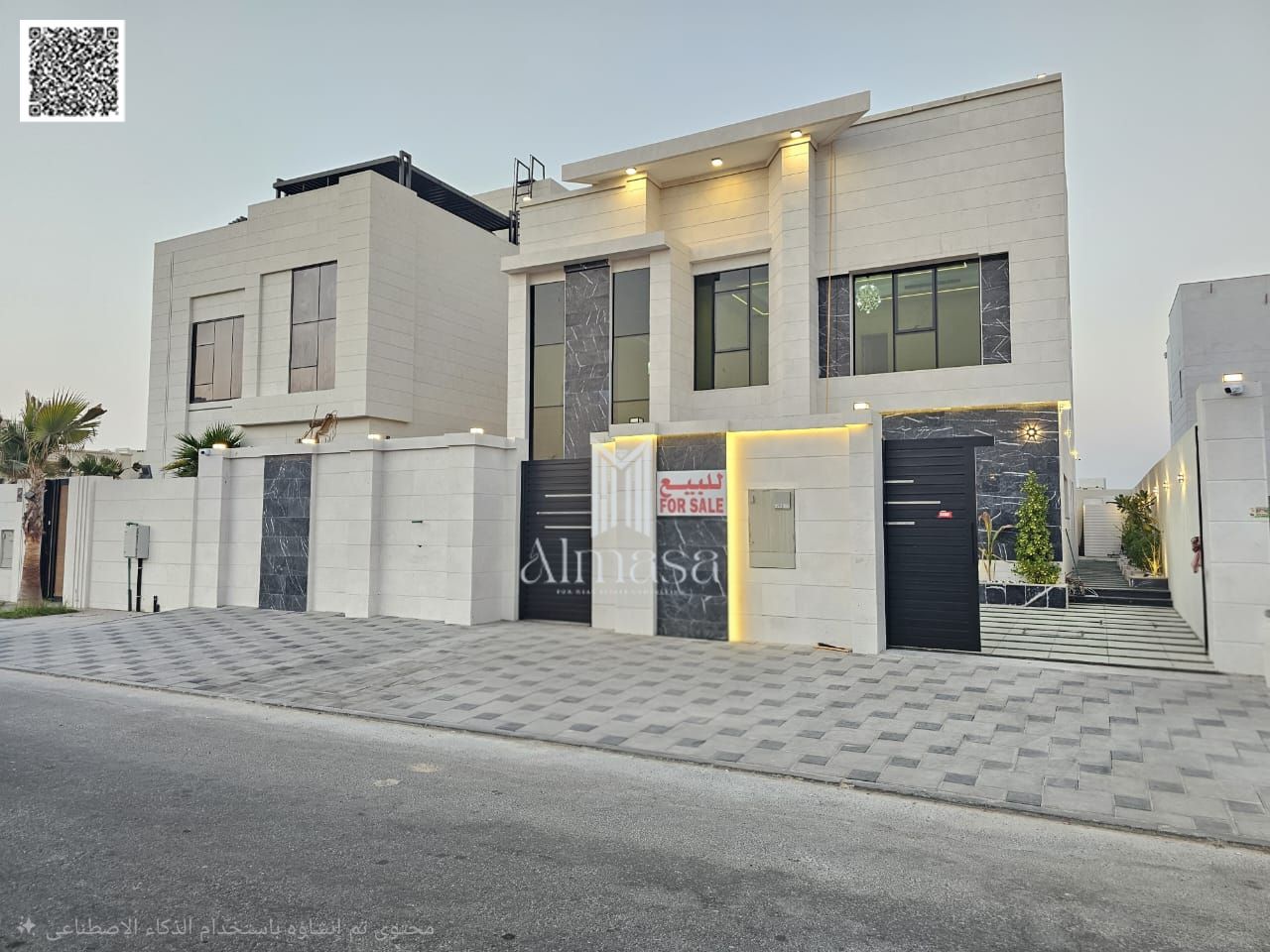 European design, VIP finishing, large yard, private pool, registration and ownership fees, water and electricity included, ready to move in