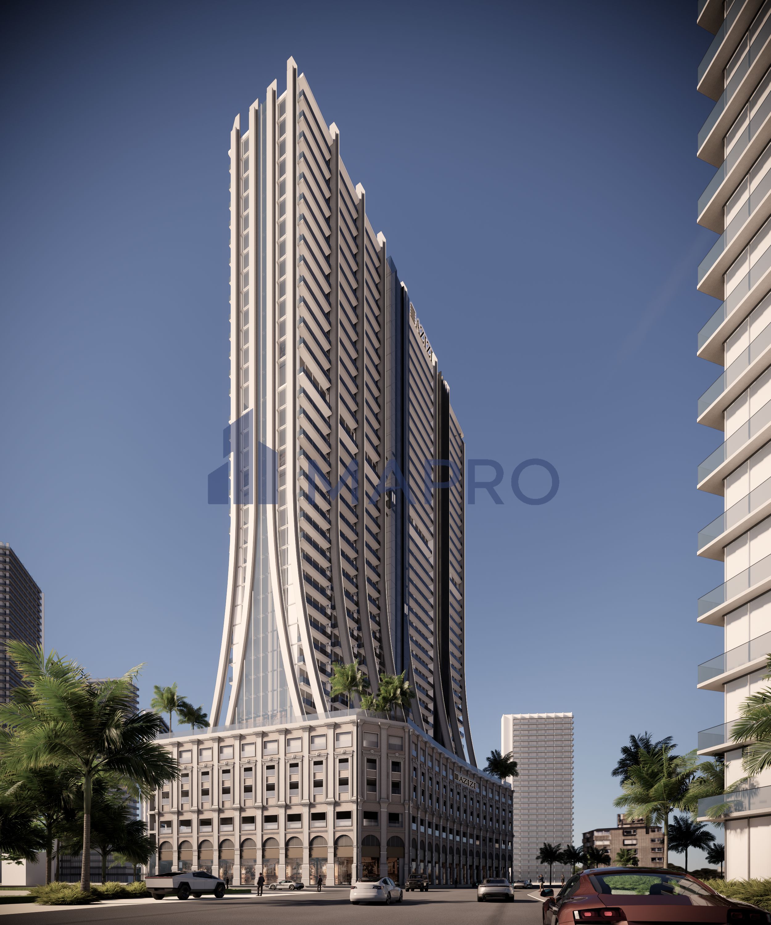 Sleek 1BR Getaway | 25th Floor Delight