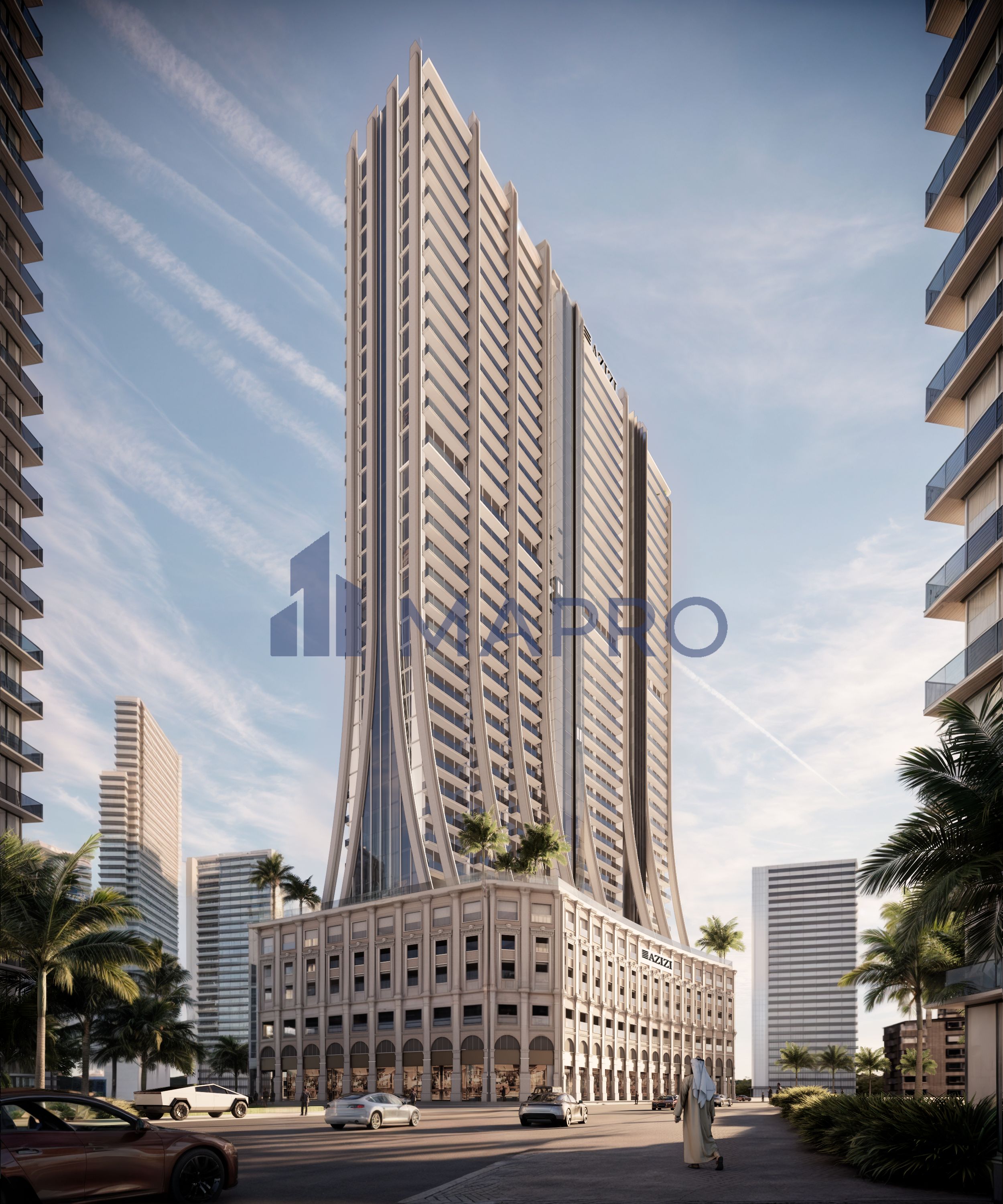 18th Floor Garden Outlook | Azizi Milan