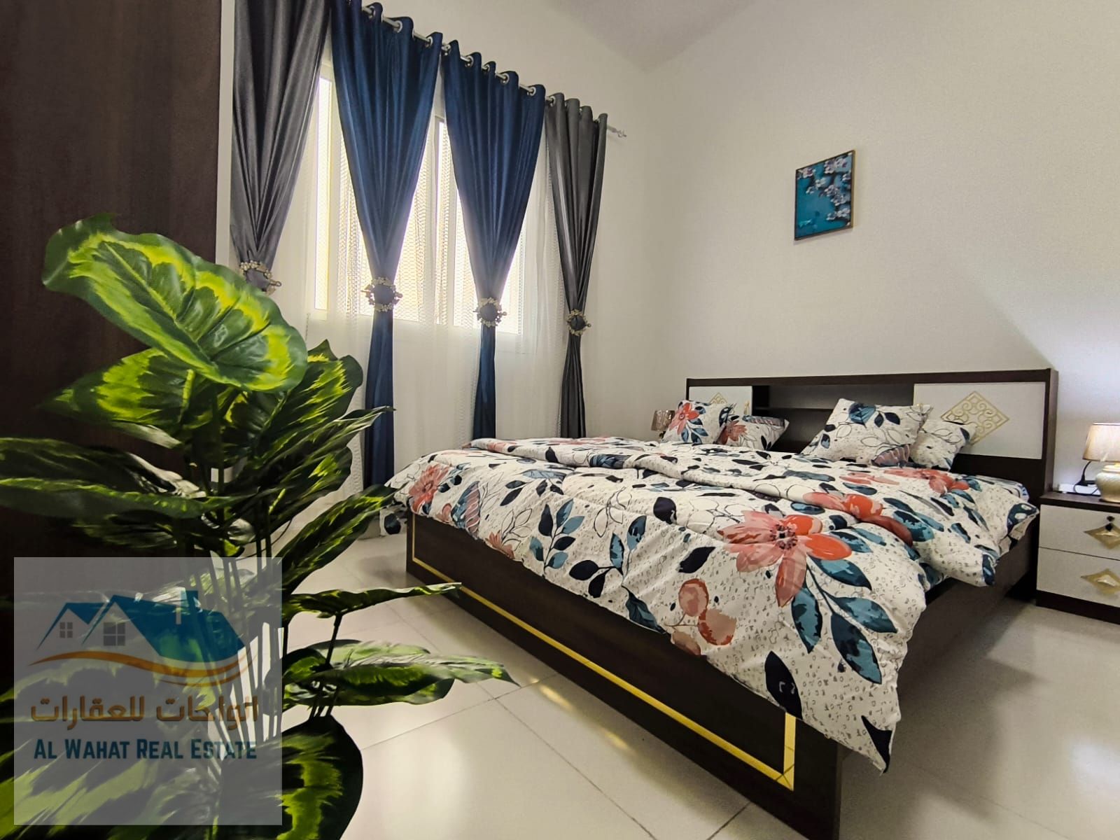 Furnished studio apartment for monthly rent in Al Jurf 2 area, next to Ajman Court and very close to the Sharjah and Dubai exit. Price: AED 3200 inclu