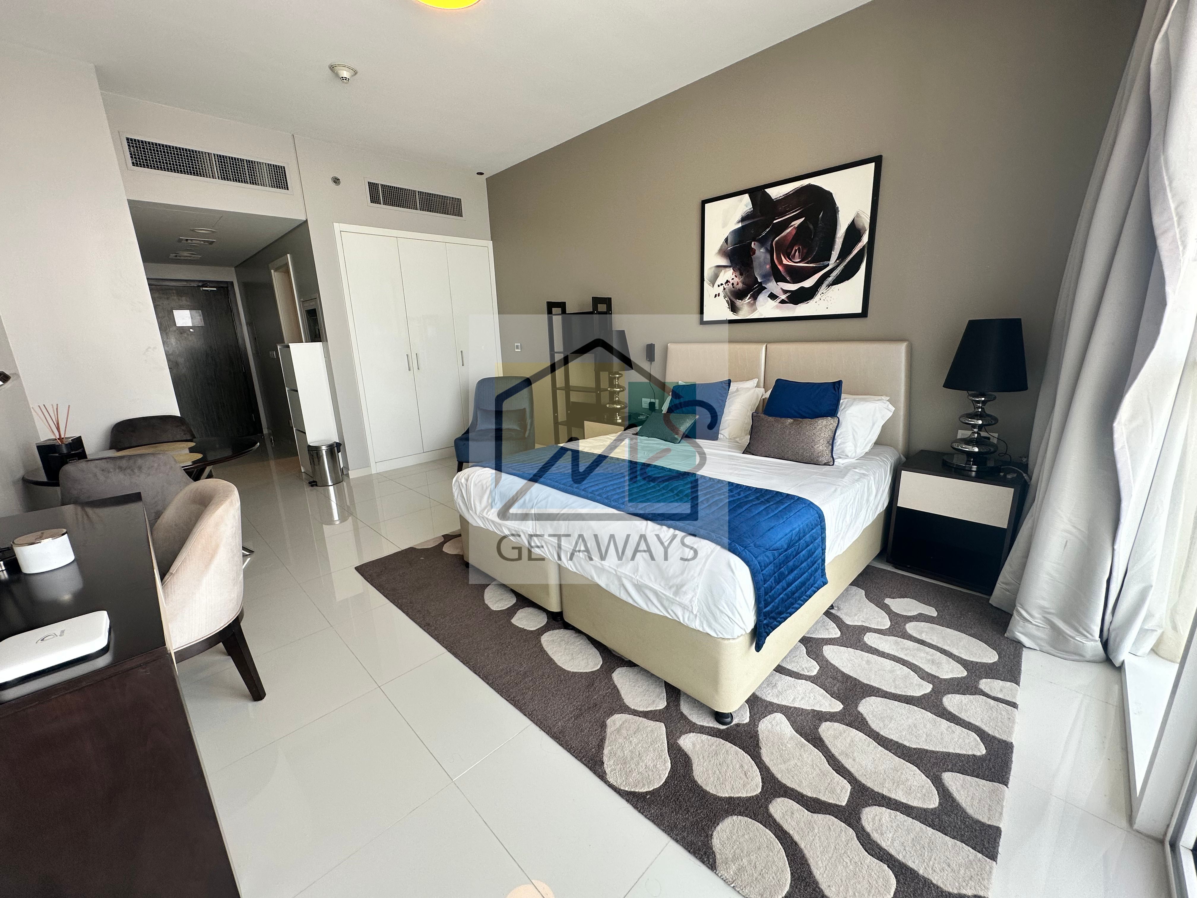 Furnished Modern Studio | Vacant | Spacious | Pool View