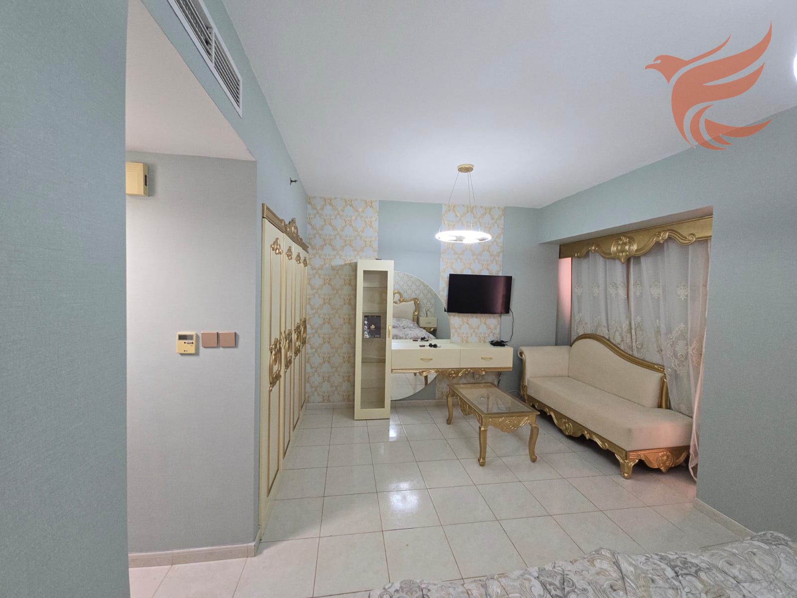 fully furnished studio for rent at mina al arab