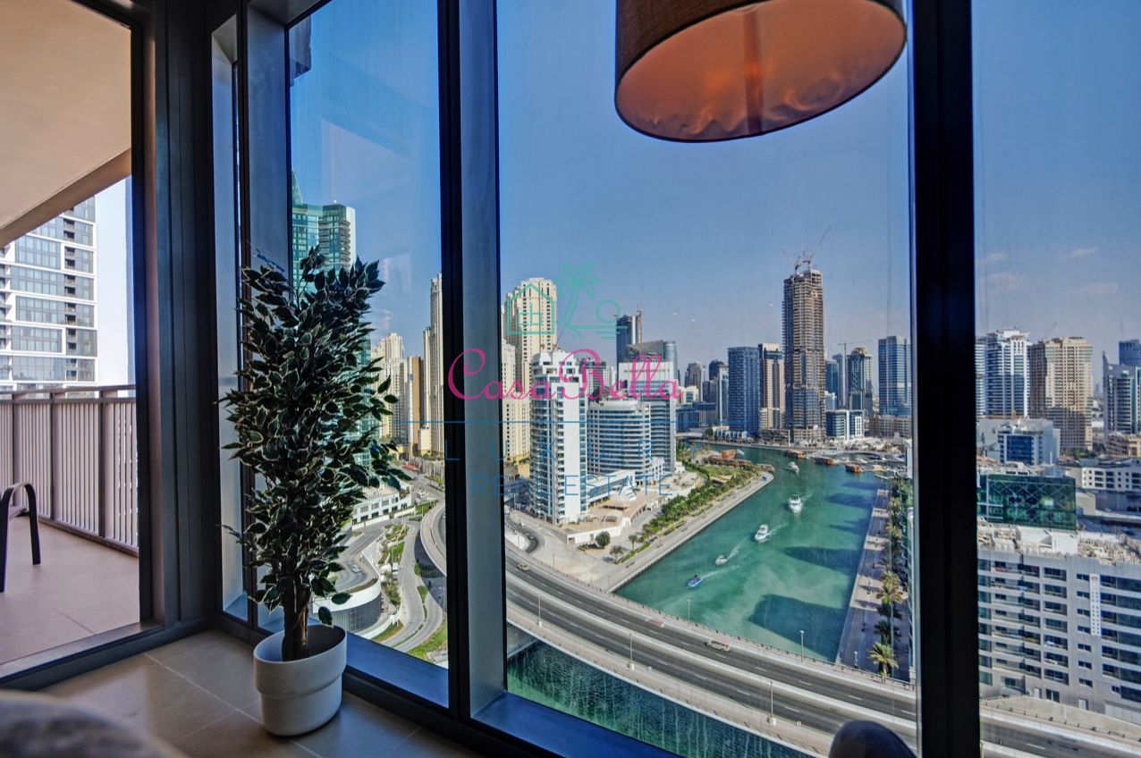 Luxury Style | Full Marina View | Chiller Free