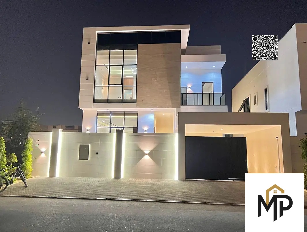 A unique opportunity at an attractive price and with no annual fees: Own a villa for sale in Ajman, first occupancy, freehold, super deluxe finishing,