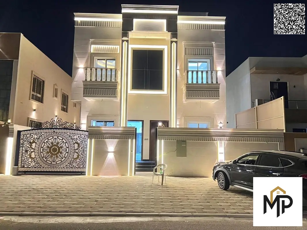 Your chance to own a luxurious villa in Al Zahia - Ajman | 5 master bedrooms | Luxury finishing | Central air conditioning | Prime location close to a